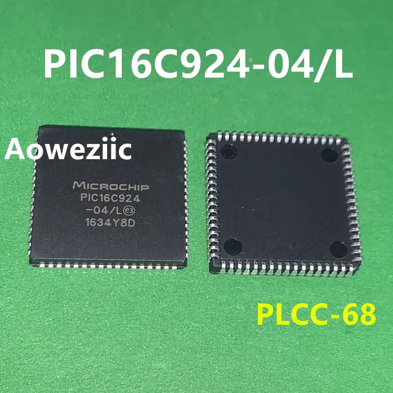 PIC16C924-04/L package PLCC-68 integrated circuit chip brand new original