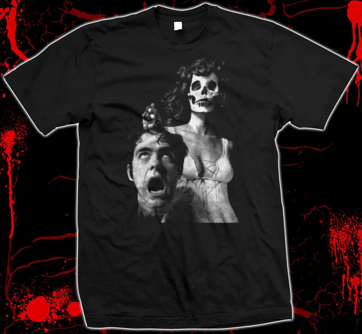 The Night Evelyn Came Out Of Grave Hand screened Pre shrunk 100 cotton t shirt