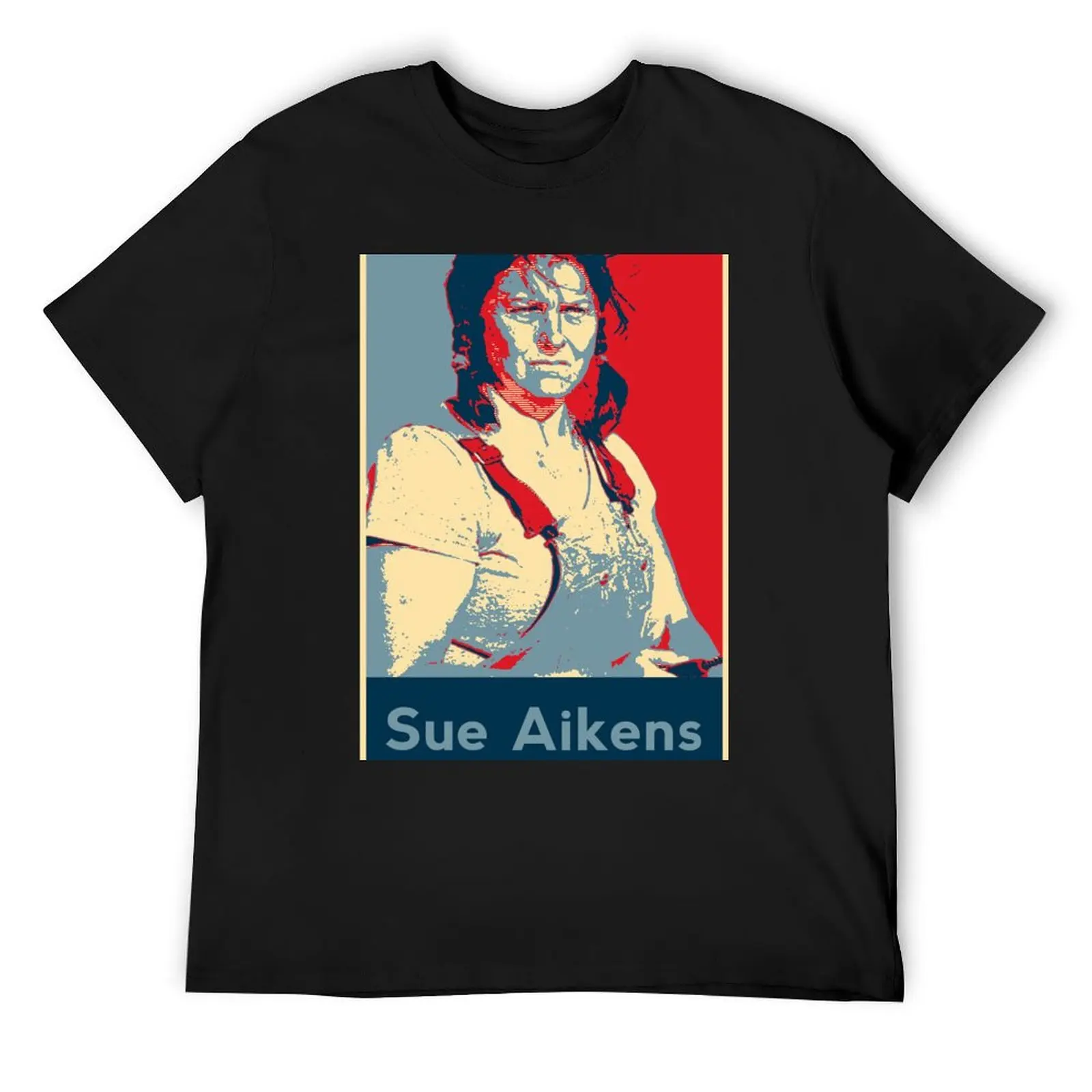 Sue Aikens T-Shirt oversized summer clothes shirts graphic tee tops mens champion t shirts