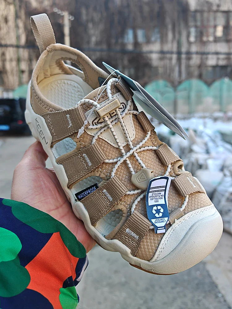 

Удобные дышащие пляжные мягкие боты, противоскользящие, износостойкие, перекрещивающиеся водой сандалии Str, молодежные модные тканевые сандалии...