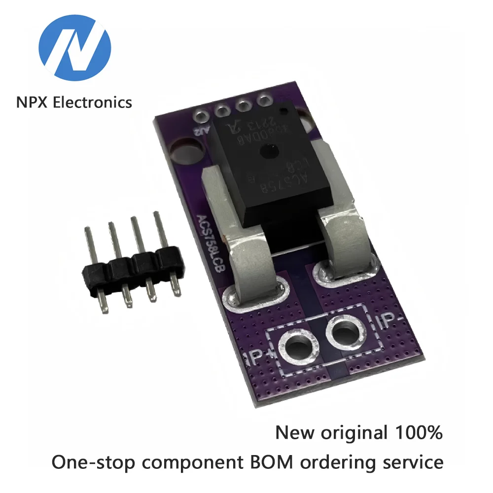 ACS758LCB-050B/100B-PFF-T Linear Current Sensor - Hall Current Module ACS758