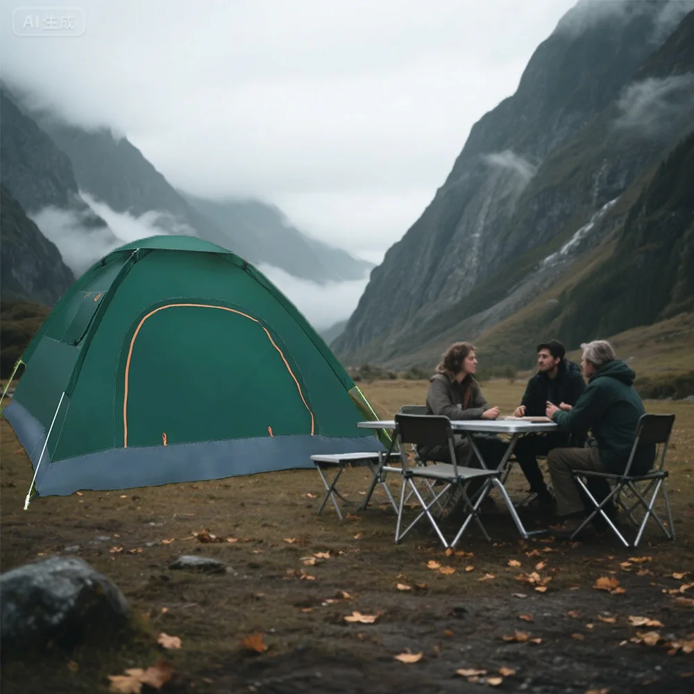 2-3 Person Automatic Pop-Up Camping Tent 4