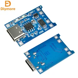 1/5/10PCS USB 5V 1A 18650 TP4056 Lithium Battery Charger Module Charging Board with Protection Type C