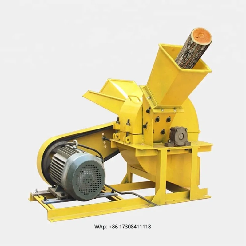 

Efficient Motorized Wood Shredder and Tree Chippers High Performance Wood Crusher
