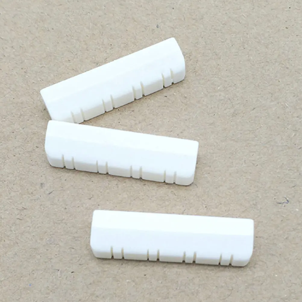 

3pcs Mandolin String Nuts Wear-Resistant Lightweight Long Time Use Essential Upgrade Mandolin String Nut Replacements