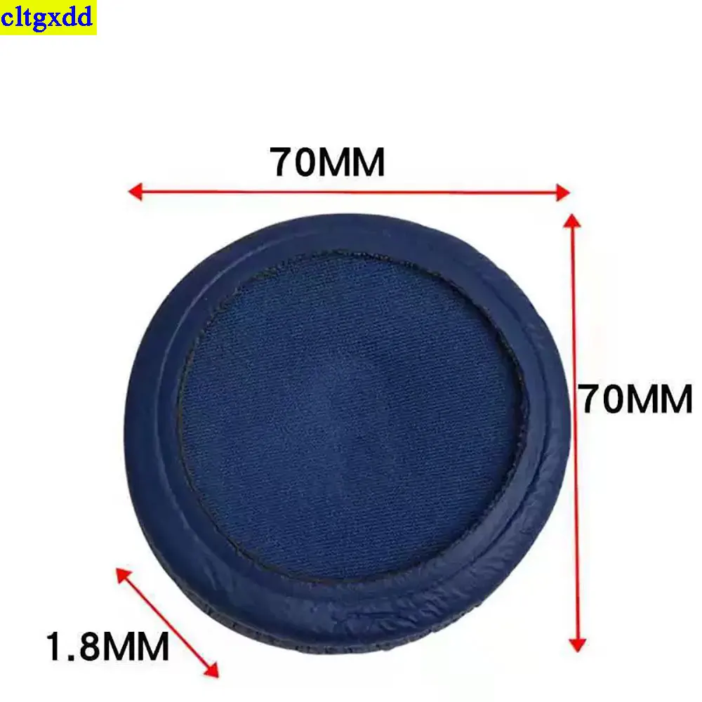 Cltgxdd 1 مجموعة 70 مللي متر إفشل الأذن ينطبق على JBL Tune600BT T520BT T510BT T500BT T450B وسادة الأذن الرغوية الجلدية الناعمة
