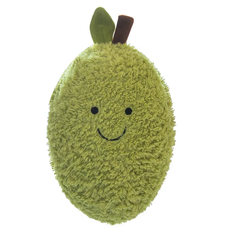 Fruit Series Stuffed Soft Cotton Plush Toys Carrot Peach Avocado Strawberry Watermelon Banana Plush Doll Toys Birthday Gifts