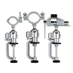 1pc Angle Grinder Bracket Aluminium Alloy Bracket For 360 Degree Rotating Bench Clamp Vises Grinder Holder Drill Stand