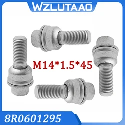 1/4/5 Pcs M14*1.5 Wheel Lug Bolt 8R0601295 8R0 601 295 For Audi A8 Q3 Q5 Q7 Q8 S8 SQ5 E-Tron 2009-24 VW ID.Buzz Touareg 2017-24
