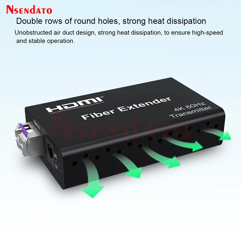Оптоволоконный удлинитель HDMI 20 км 4K 60 Гц через оптоволоконный кабель LC HDMI 2,0 оптоволоконный видеопередатчик приемник с аудио для HDCP