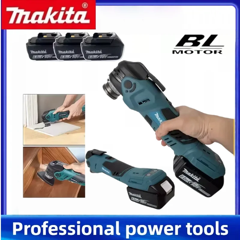 

Makita High Efficiency Makita 18V Rechargeable Brushless Oscillating Tool Trimmer Shovel Wood Renovation Cutting Saw