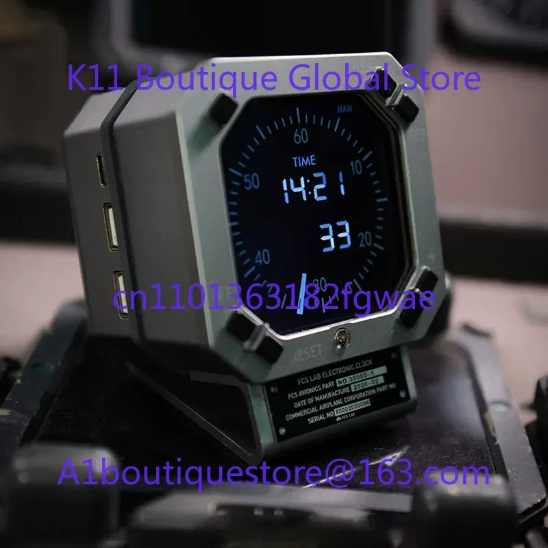 インテリア時計 Boeing World Timer with Plane FMA FCS New LAB BOEING 737NG Boeing Aircraft Instrument, Aviation