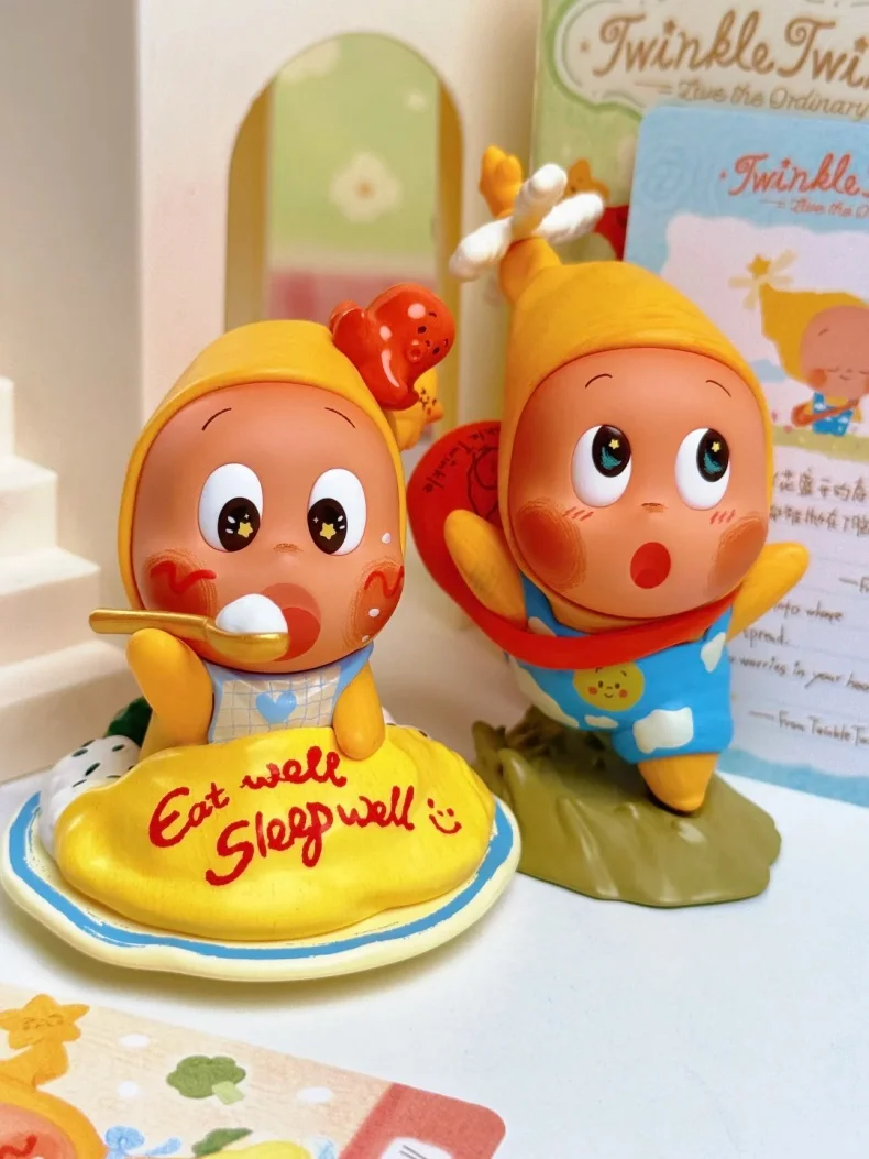Echte POP MART Twinkle Twinkle Savor the Moment Serie Blind Box Mystery Box Niedliche Kawaii Sammelfigur Schreibtisch-Deko Geschenk – Detail 15