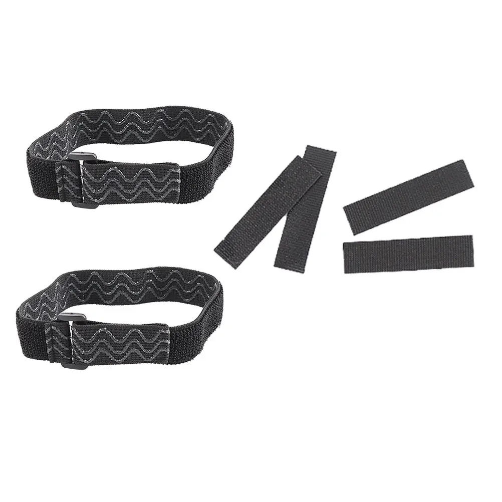 2Sets High Boots Fixator Straps Adjustable Anti-Drop Leg Bands for Oversized Boots Stylish Hidden Support for Winter Riding