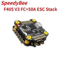 Speedyéquation-Contrôleur de vol pour FPV FreKouDrones, pièces de bricolage, FPV Stack, BLHELIS, ESC, V3, V4, 3-6S, 30x30mm, 50A, 55A, 4 en 1