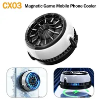 MEMO CX03 Universal Mobile Phone Semiconductor Magnetic Cooling Fan Radiator 15W Game Cooler for IOS Android PUBG Cool Heat Sink