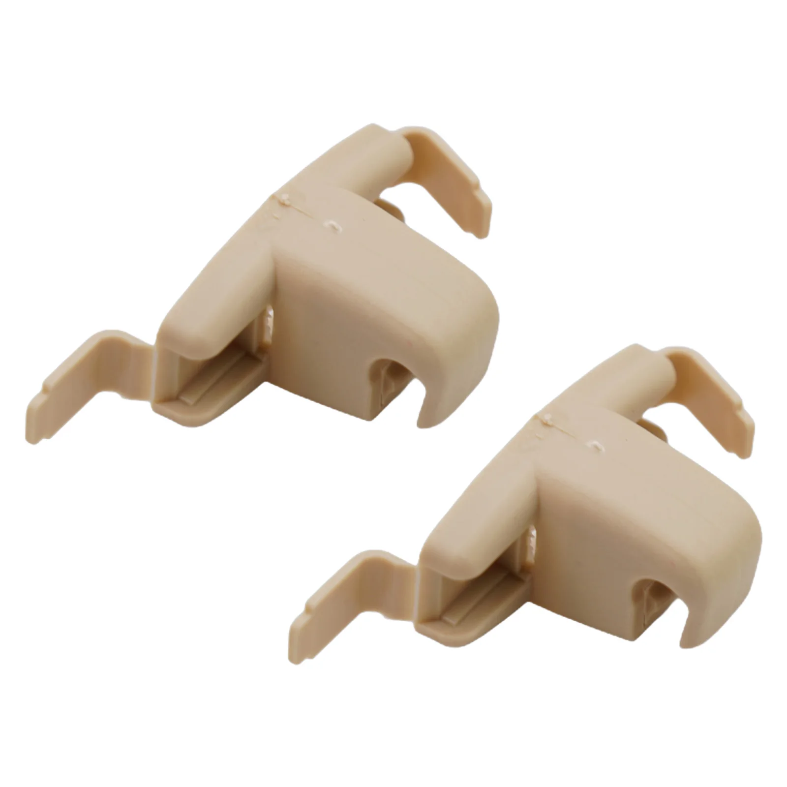 2pc For Bmw 3 5 7 Series E46 E38 E39 E53 51168174715 51168243575 Car Beige Sun Visor Clip Mirror Holder Bracket Hanger