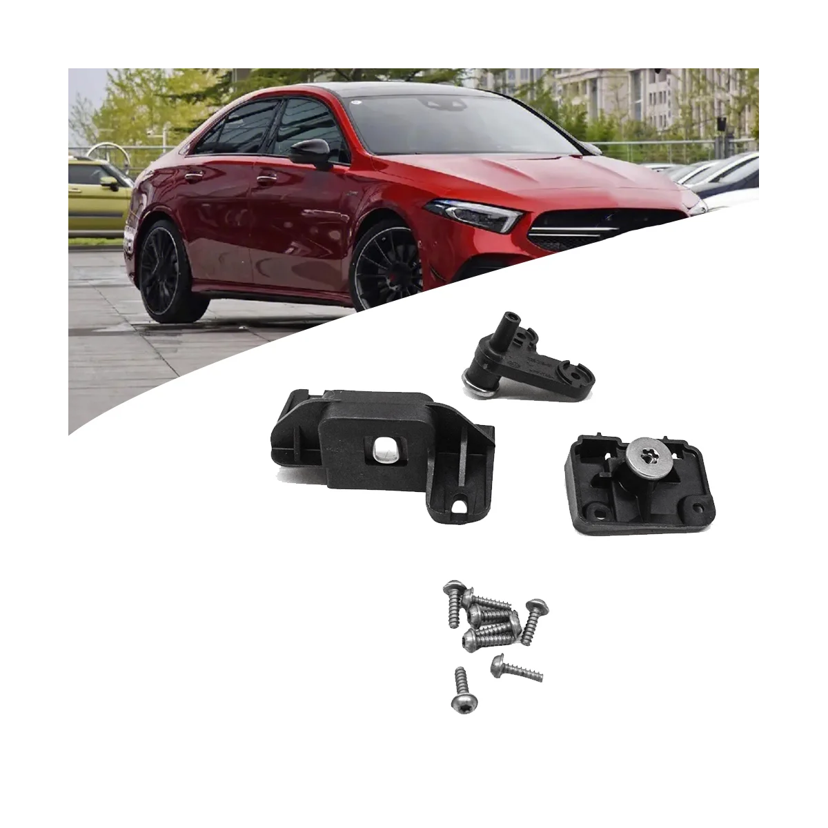 Imagem -03 - Kits de Montagem do Suporte do Reparo do Farol Mercedes Benz a Cla Class W177 W118 20232023 A1778202301 A1778202301 Par