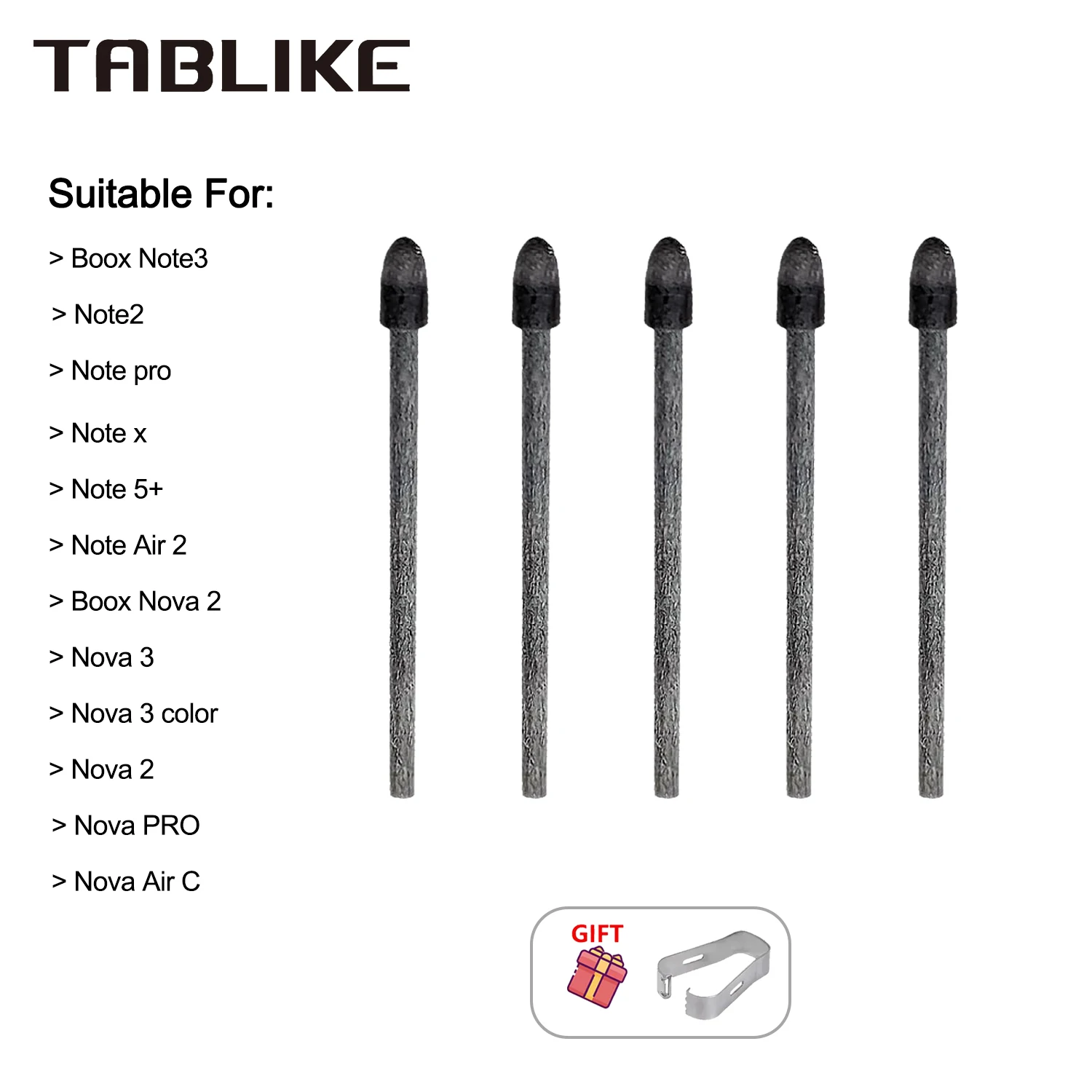 Filzstifte für Onyx BOOX Pen 2 Nova Note Max 2 3 Pro Max Lumi, Lumi 2, Note 5, X+, Air C, Pagebook