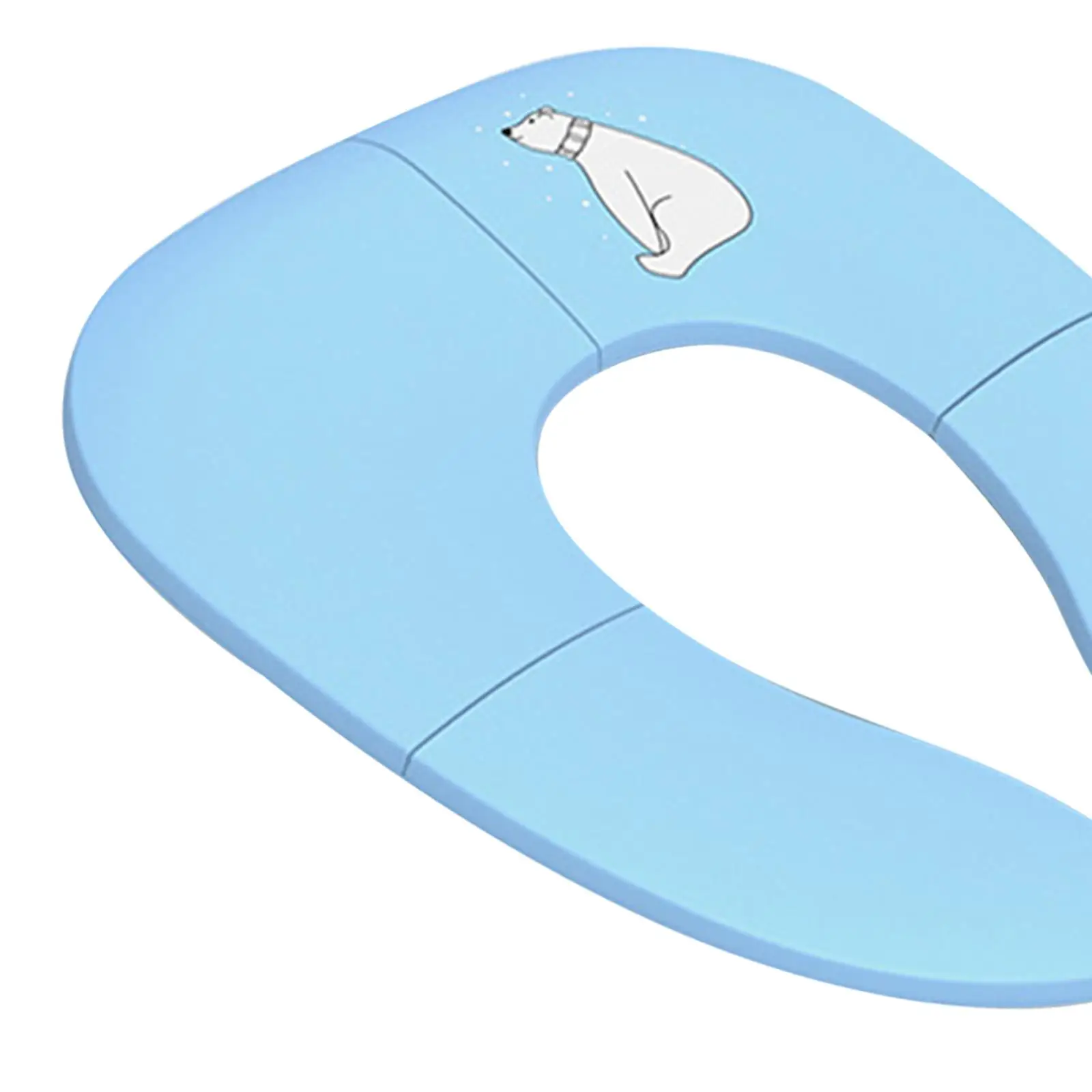 Folding Toilet Ring Non Slip Upgraded Toilet pad for Girls Baby Adults