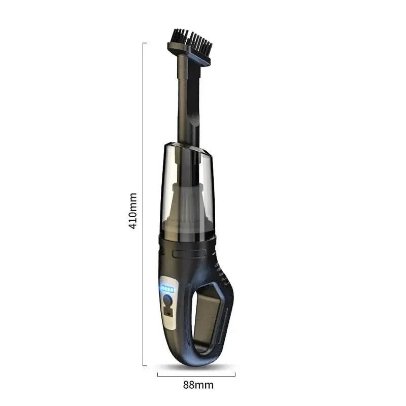 120W Portable Car Vacuum Cleaner USB Charging Handheld Cordless Vacuum Cleaner Powerful Suction for Auto/Home/Office/Pet Hair - Image 6