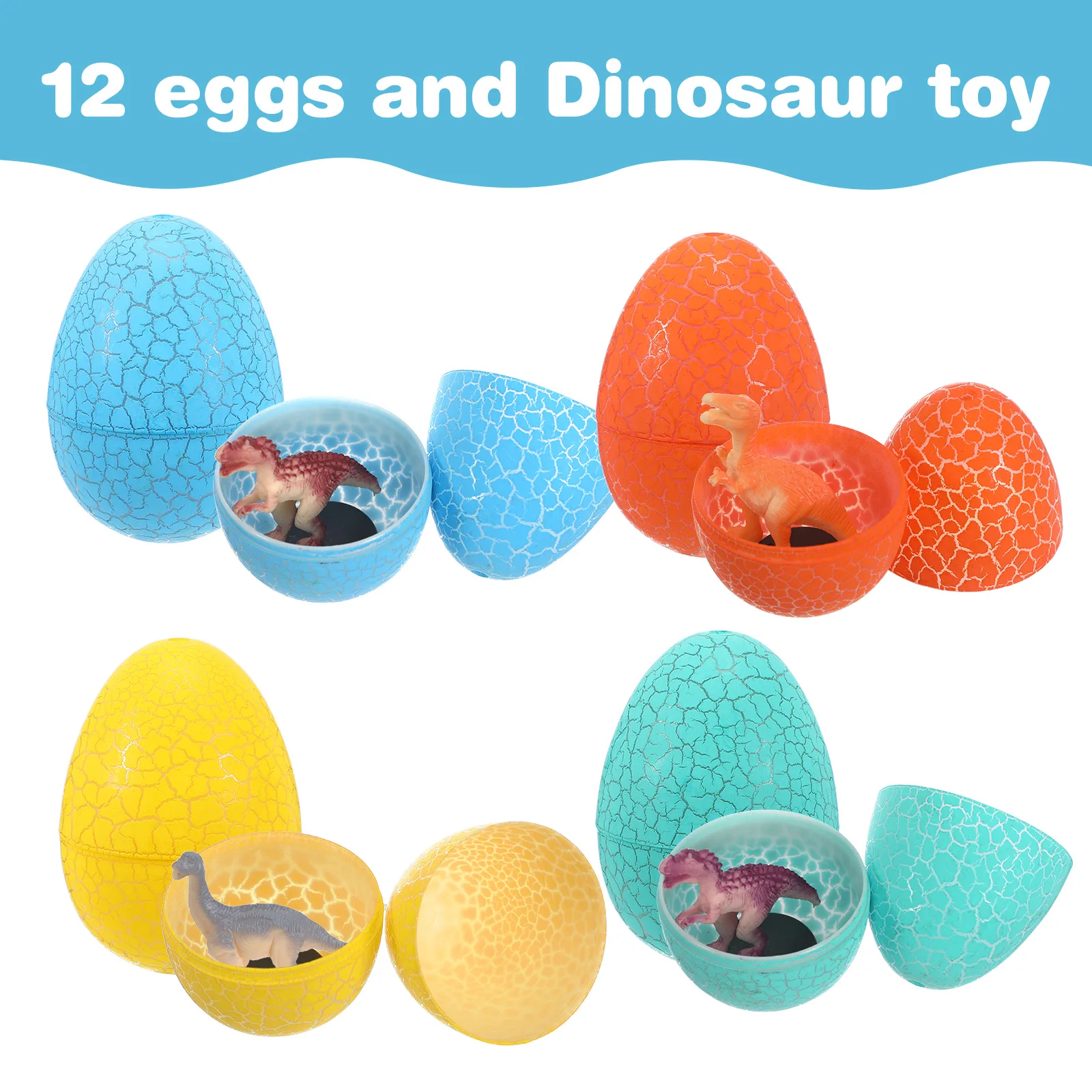 

Dinosaur Egg Toy Figure Eggs Toys Kid Dig for Children Kids Kit Archaeology Baby