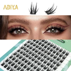 ADIYA Segmented False Eyelash Extension DIY Natural Cluster Lash Makeup Tools Soft Easy to Operate Eyelashes Free Shipping