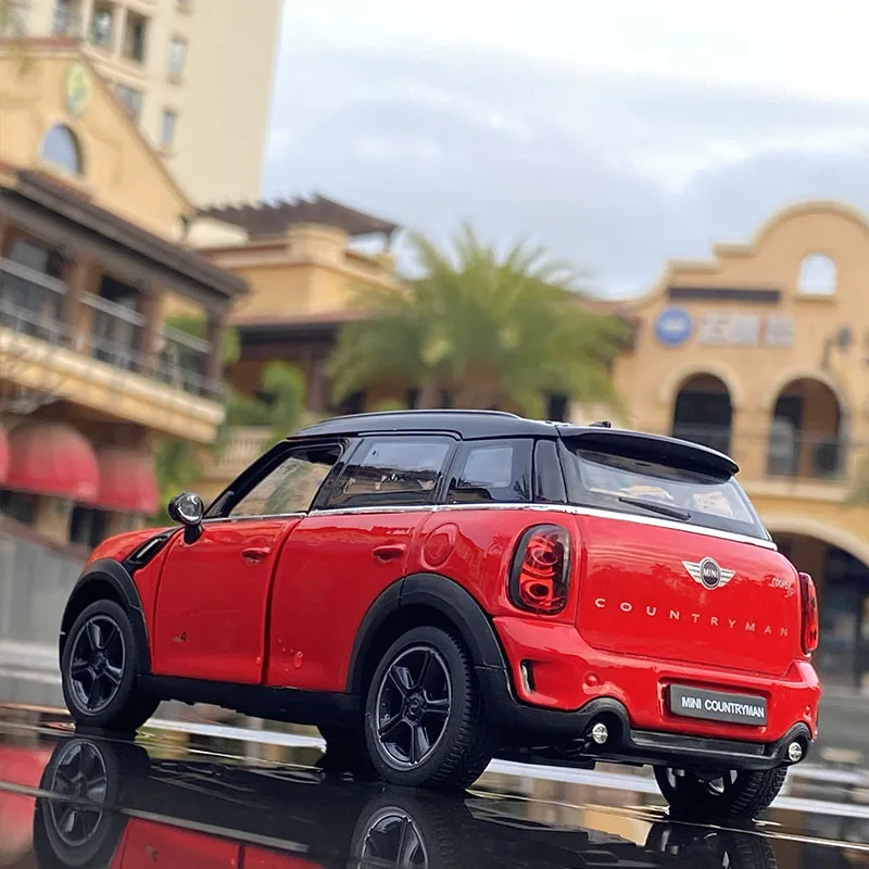 1/24 Mini Countryman Legering Model Auto MINI Coopers Simulatie Diecasts Metalen Speelgoed Voertuigen Auto Model Collectie Kinderen Speelgoed Gift