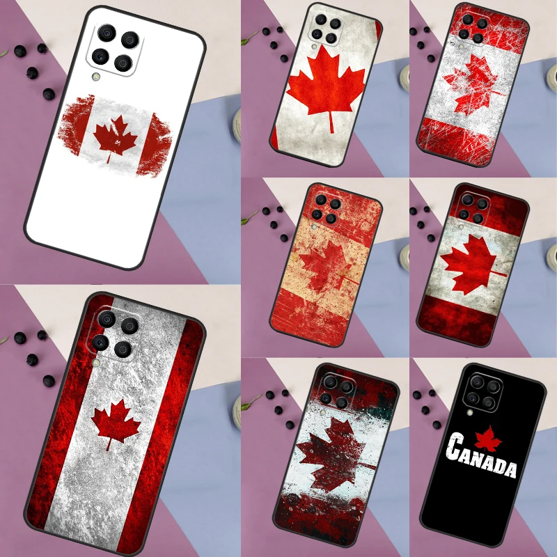 Canada Canadian Flag Case For Samsung Galaxy M52 M32 M12 M53 M33 M13 M23 M21 M31 M51 M20 M14 M34 M54 M30s Coque