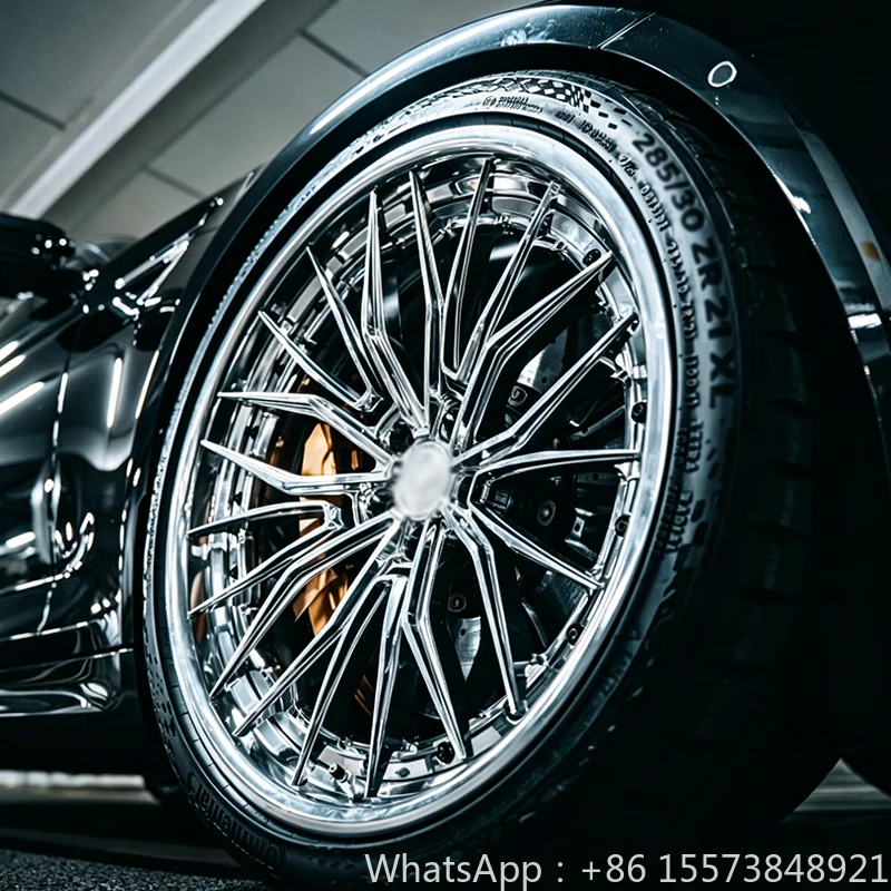 OEM Forged Wheel 18 19 20 21 22 24 Inch 5x120 5x130 5x114.3 Polished Car Rims Alloy Wheel for M5 G80 M3 G82 M4 W205 C63 W213 E63