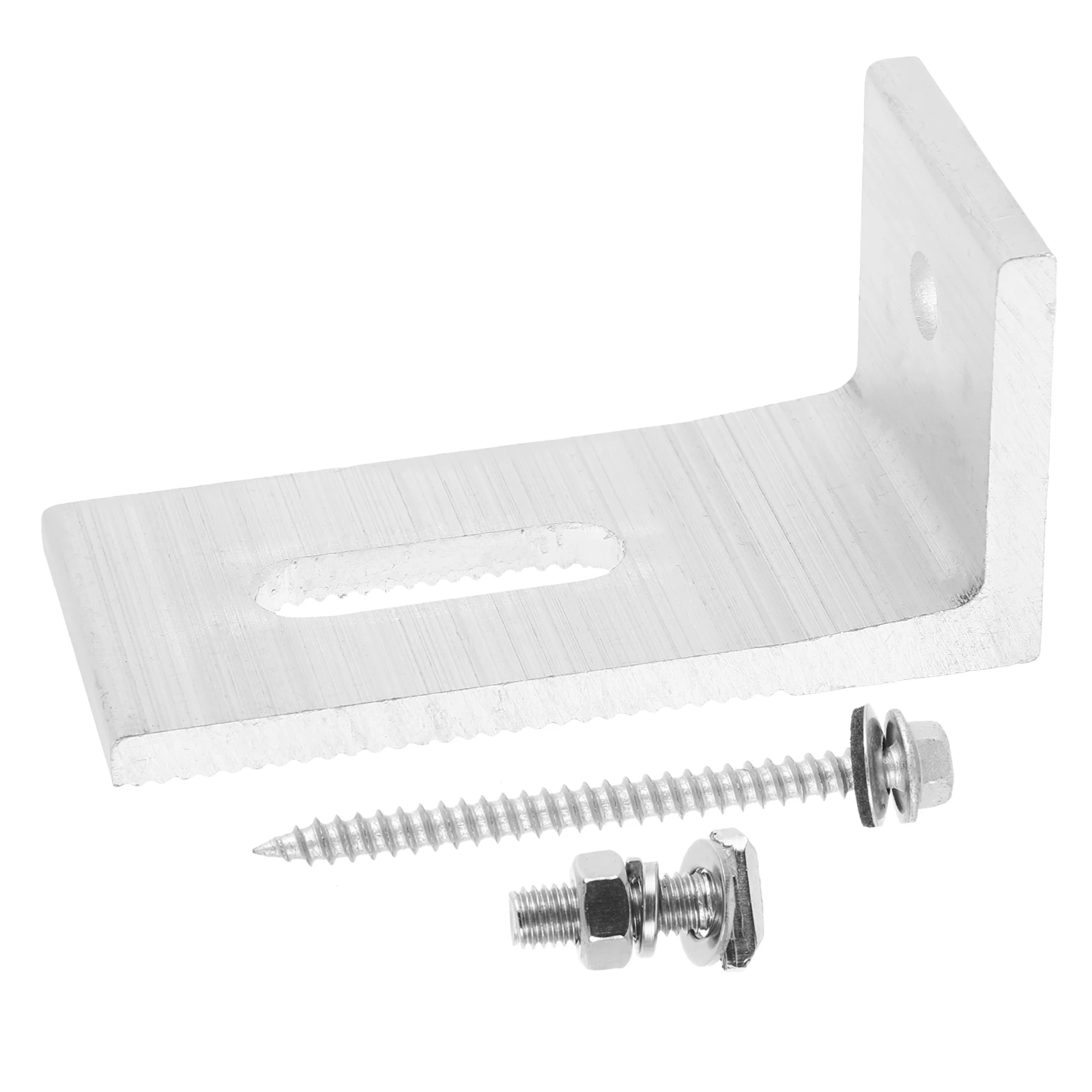 

Solar Panel Mounting L Brackets Aluminum Alloy RV Roof System Kit for Photovoltaic Parts Stable Efficient Installation