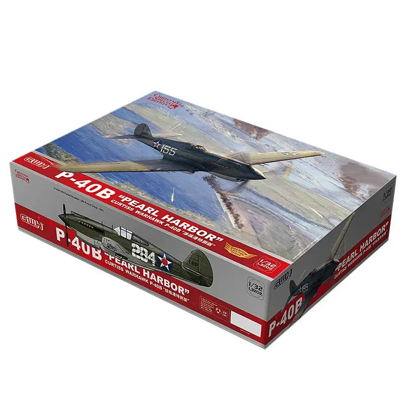 Great Wall L3202 1/32 Scale P-40B Warhawk Pearl Harbor Plastic Model Kit