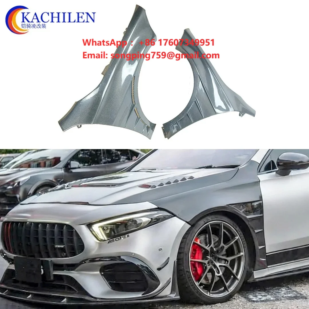 W177 A45 A35 with Vent Carbon Fiber Fender for Mercedes-Benz A-CLASS W177