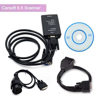 High Quality Carsoft 6.5 Scanner for BMW E30 E36 E46 E39 E53 E32 E34 Carsoft 6.5 ECU Programmer MCU Automotive Diagnostic Tool