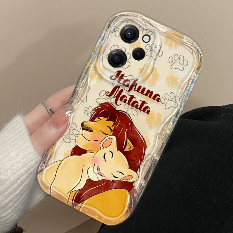 The Lion King Hakuna For Redmi Note Redmi Note 13 12 12Pro 11 10 Pro POCO F4 X3 X4 GT X5 X6 Wave Oil Phone Case