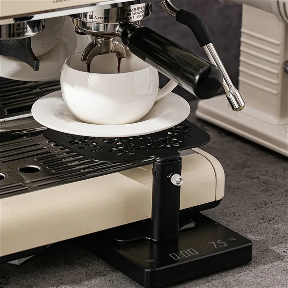 

Coffee Brewing Adjustable Height Scale Compact Coffee Holder Lightweight Coffee Scale Holder Rack Adjustable Rack