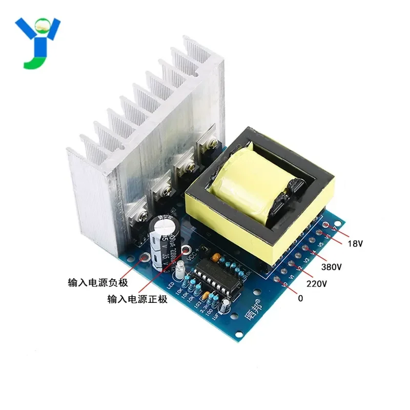 500W high power inverter module DC 12V to AC 18V220V380V square wave DC-AC boost board