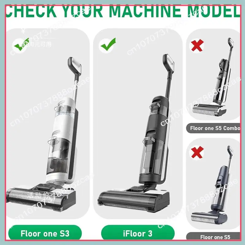 بكرات فرشاة بديلة A26P ومجموعات فلتر HEPA لقطع غيار الملحقات الرطبة والجافة اللاسلكية Tineco Ifloor 3 والأرضية One S3