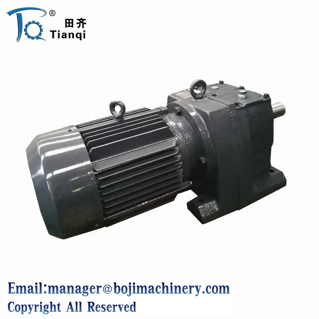 China R 157 gantry crane Gearbox Helical reduction Gear box electric hydraulic motor gear reducer for winch