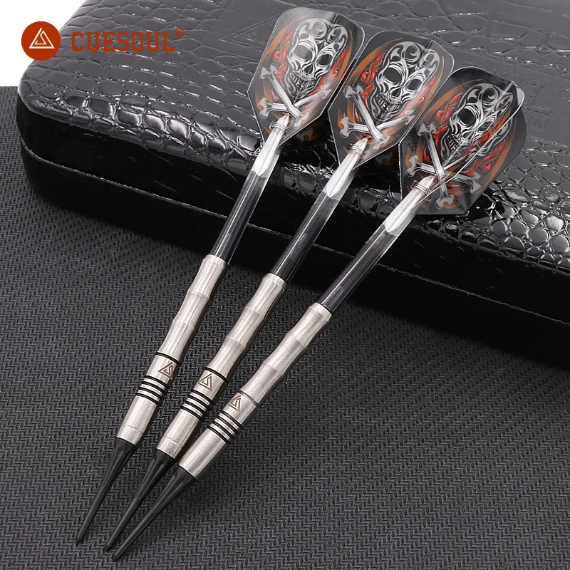 

CUESOUL 90% Tungsten Soft Tip Dart Set 16g/18g Professional Electronic Darts 3 pcs