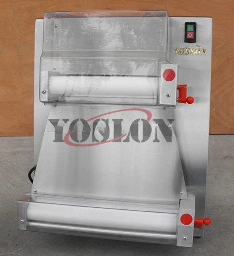 YOSLON YSN-P40 Kitchen Pita Making Equipment Bakery Cheese Pizza Press Roller Electric Pizza Dough Roller Machine/