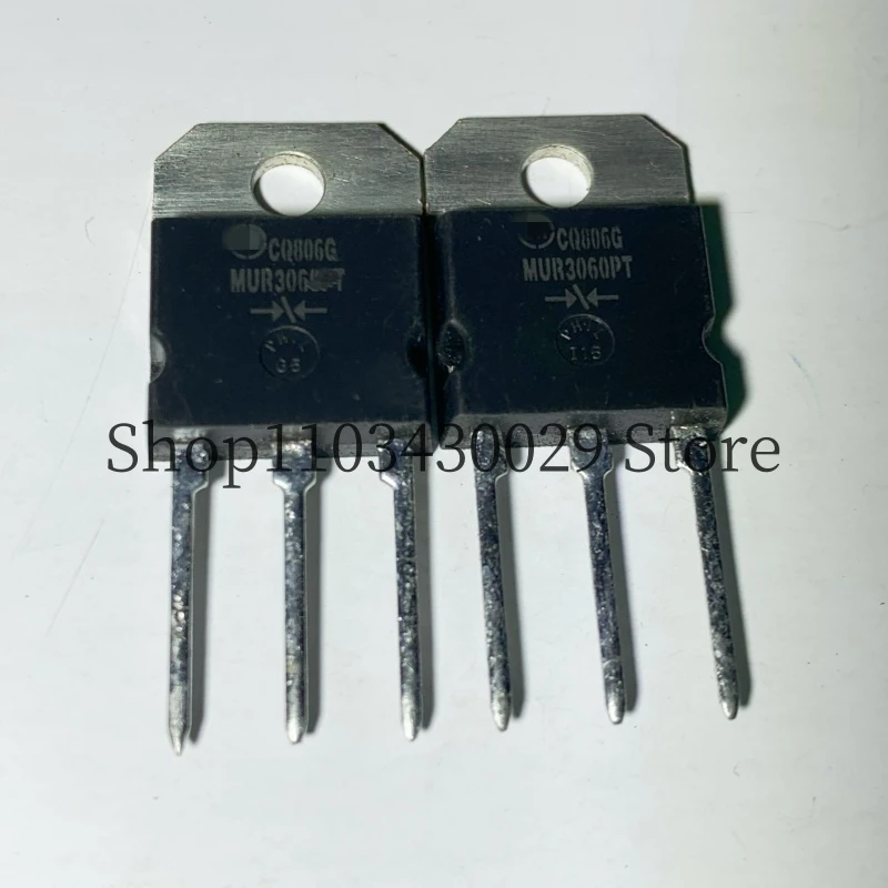 10Pcs Genuine MUR3060PTG MUR3060PT TO-218 200A 600V Fast Recovery Rectifier Diode