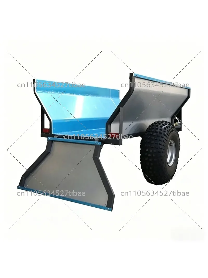 Remolque de Carga Pesada para ATV, Remolque Utilitario para Troncos