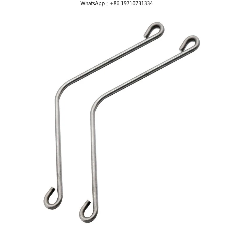 50 Pieces Stainless Steel Beehive Spring Clip Beehive Rim Connector Hive Box Coupler Beekeeping Tools