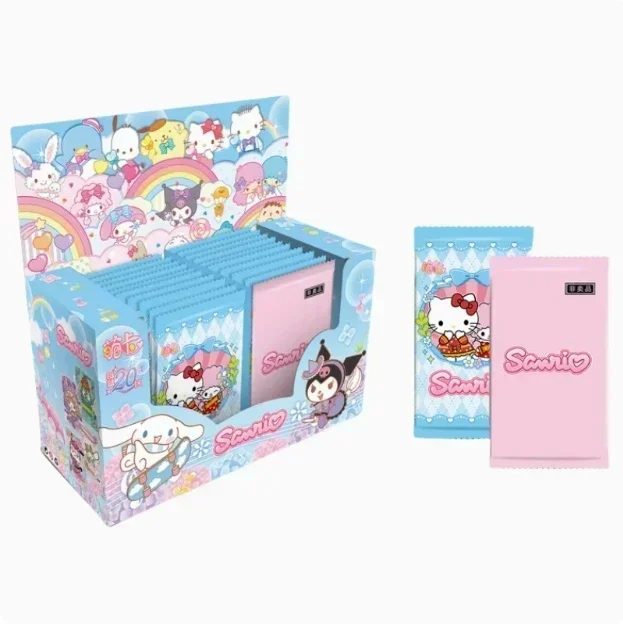 Diario di vita con carta Sanrio originale, famiglia Sanrio, diario di vita Coolomi, HelloKitty, rosa, carino, carta di raccolta di carte in metallo, regalo giocattolo