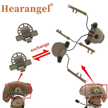 หมวกกันน็อคยุทธวิธี Rail Wendy's 3.0/2.0/1.0EXFIL LTP ชุดหูฟังอะแดปเตอร์สําหรับ Pelto COMTA I II III ยุทธวิธีหูฟัง