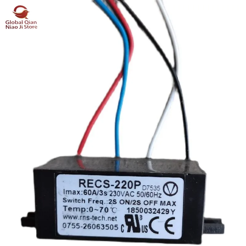 Electronic Centrifugal Switch for Single-phase Motor Recs-220p Motor Accessory - Auto Throttle Control for Home Improvement