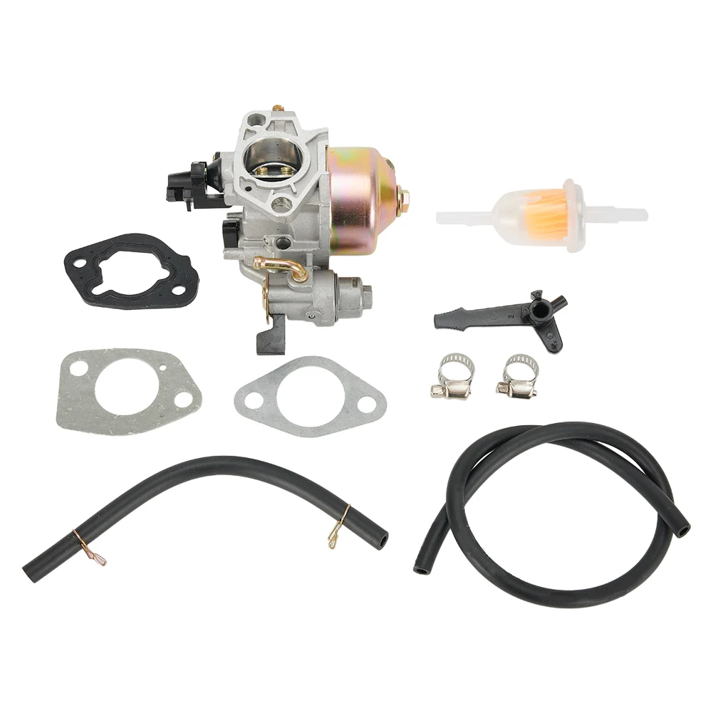 Carburetor For GX340 For GX390 GX420 11HP 13HP #16100-ZF6-V01 Lawn Mower Parts Carburetor With Fuel Line Gasket Kit