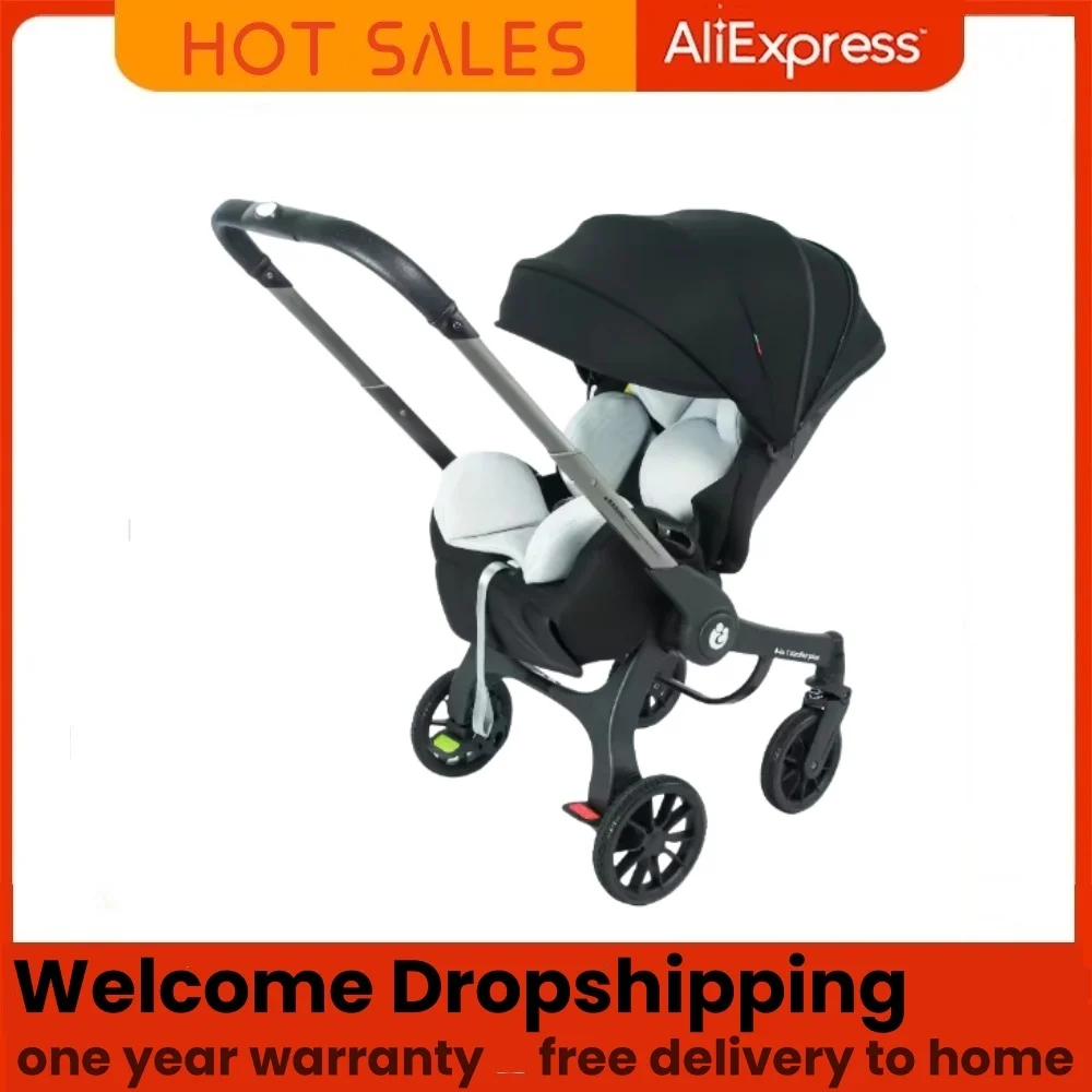

4 in 1 lightweight stroller for newborn,suitable for 0-36 month baby,multifunctional baby stroller for monther and kids