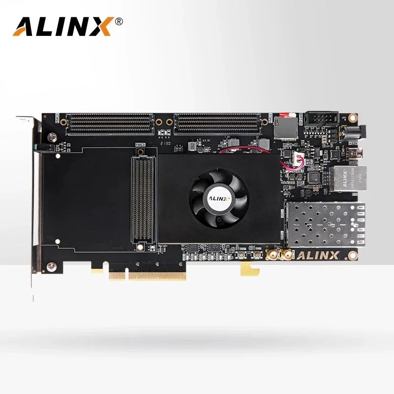 ALINX Black Gold FPGA Development Board Xilinx Kintex UltraScale XCKU041 PCIe FMC